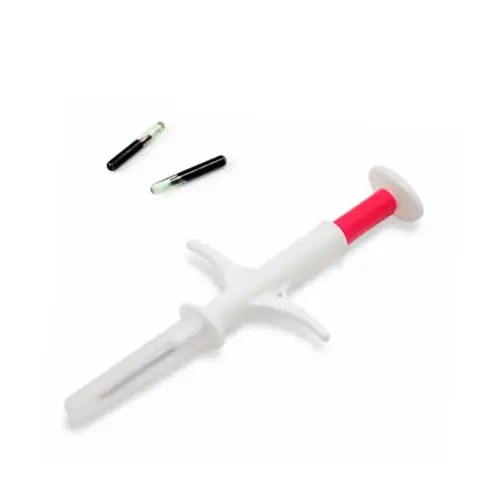 RFID Glass tag tube use with syringe