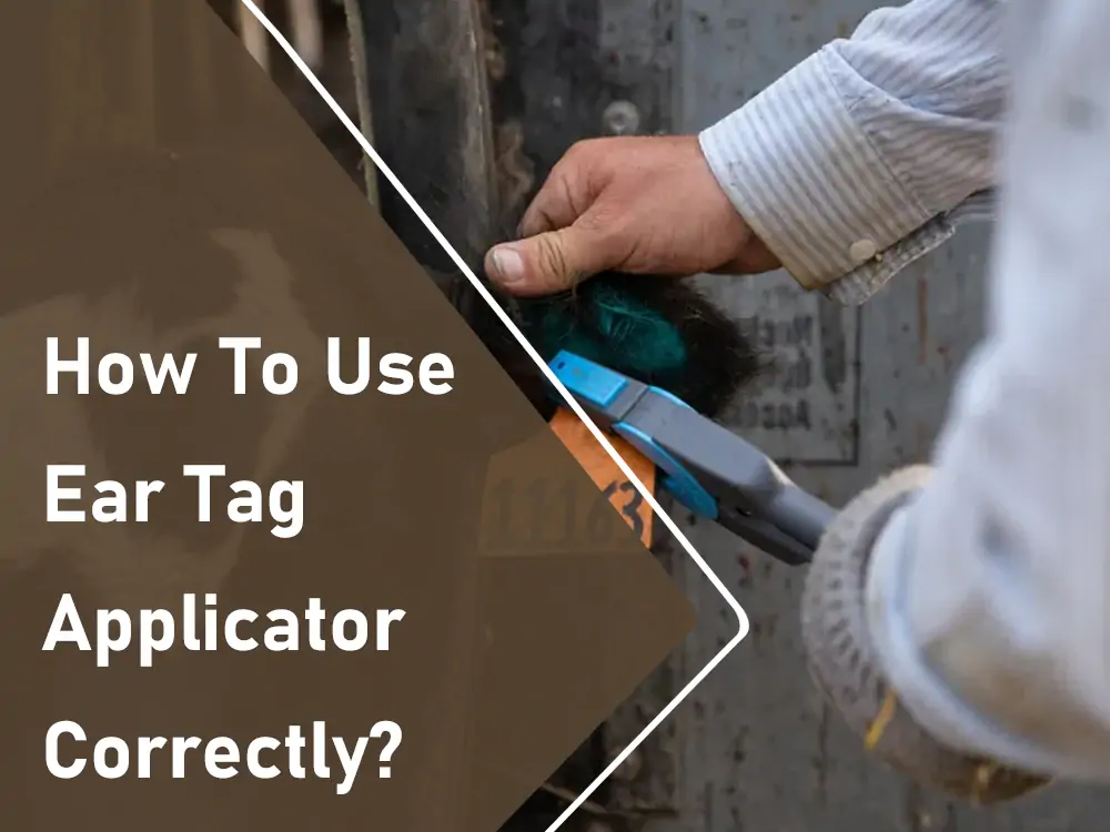 how to use ear tag applicator
