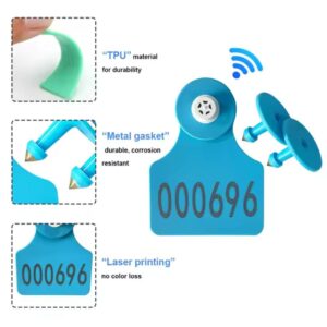 Индивидуальные ушные бирки для крупного рогатого скота