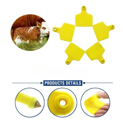 Bandes D'identification Pour Bovins - Lot De 10 En Plastique Léger - Multi-couleurs - Pour Gestion De Ferme, Marquage Vaches Et Bétail