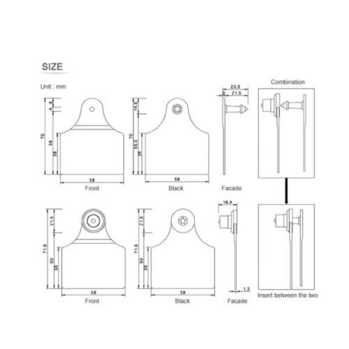 RFID İnek Etiketleri