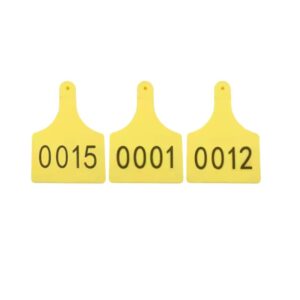 egyedi tehén címkék