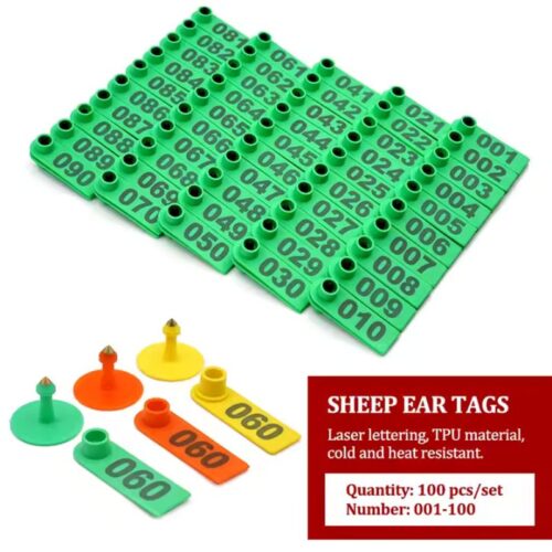 Keçiler için Kulak Küpeleri